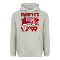 Moon Dust valentines day with gnomies Heavyweight Hoodie - NancyCooperArtShop