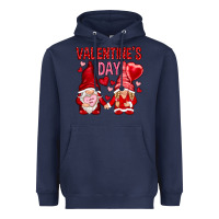 Valentines Day With Gnomies Heavyweight Hoodie | Teevron