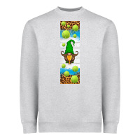 Heather Grey tennis penwraps Heavyweight Sweatshirt - HRA Design Shop