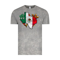 Cloud Rock mexica texas Vintage Tee - CowhideDigitalArt