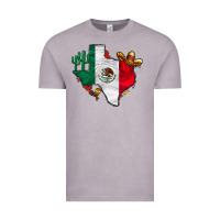 Vintage Zinc mexica texas Vintage Tee - CowhideDigitalArt