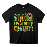 Black you're my lucky charm Heavy Core Tee - Artiststas