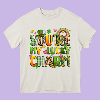 You're My Lucky Charm Heavy Core Tee Designed By Artiststas