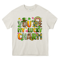Cream you're my lucky charm Heavy Core Tee - Artiststas