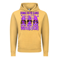 Vintage Mustard Domestic Violence Warrior Afro Gnomes Vintage Hoodie - texasbilliewilder