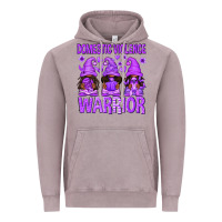 Vintage Zinc Domestic Violence Warrior Afro Gnomes Vintage Hoodie - texasbilliewilder