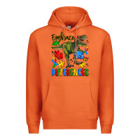 Carrot embrace differences Premium Hoodie - Artiststas