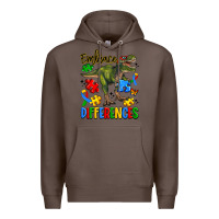 Coffee embrace differences Premium Hoodie - Artiststas