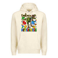 Sandshell embrace differences Premium Hoodie - Artiststas