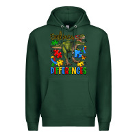 Sports Green embrace differences Premium Hoodie - Artiststas