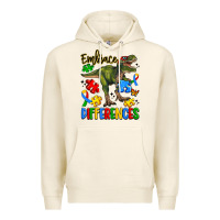 Tofu embrace differences Premium Hoodie - Artiststas