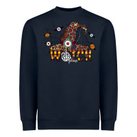 Navy Witch Please Heavyweight Sweatshirt - CowhideDigitalArt