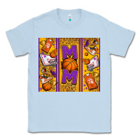 Dusty Blue basketball mom Classic Tee - Jasminsmagicworld