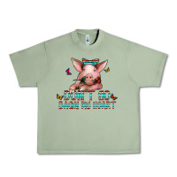 Oil Green don't go bacon my heart Urban Heavy Tee - CowhideDigitalArt