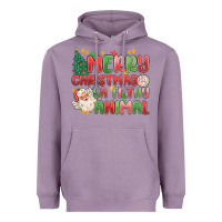 Lavender merry christmas ya filthy animal Heavyweight Hoodie - MaliasSmallBusiness