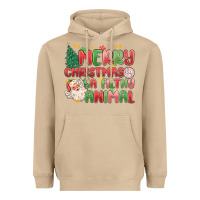 Mushroom merry christmas ya filthy animal Heavyweight Hoodie - MaliasSmallBusiness