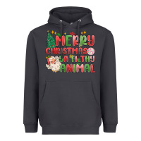 Smoke merry christmas ya filthy animal Heavyweight Hoodie - MaliasSmallBusiness