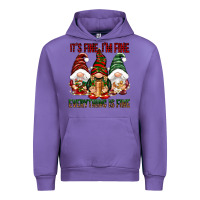 Tulip It's fine i'm fine everything is fine Urban Hoodie - NancyCooperArtShop