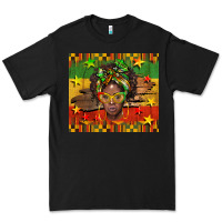 Black juneteenth black women  tumbler Premium Tee - BarkalooDesign