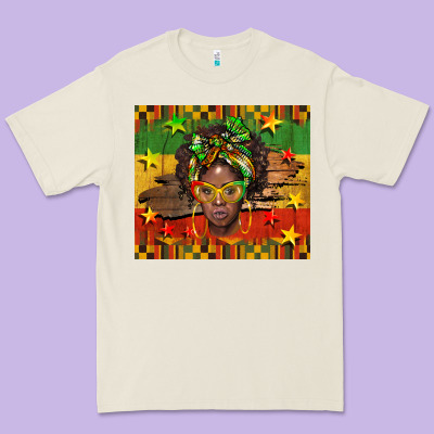 Juneteenth Black Women  Tumbler Premium Tee Designed By Barkaloodesign