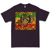 Plum juneteenth black women  tumbler Premium Tee - BarkalooDesign