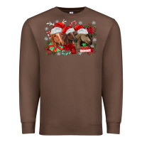 Chestnut christmas horses Premium Sweatshirt - MaliasSmallBusiness