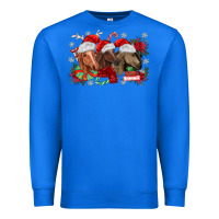 True Royal christmas horses Premium Sweatshirt - MaliasSmallBusiness