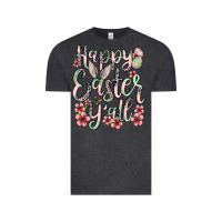 Vintage Black Easter Day Happy Easter y'all Vintage Tee - OliviaCreatesArt