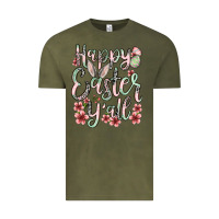Vintage Olive Easter Day Happy Easter y'all Vintage Tee - OliviaCreatesArt