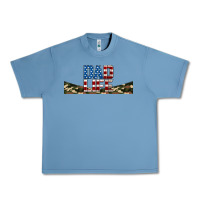 Pebble Blue patriotic dad life 16oz libbey cup Urban Heavy Tee - HRA Design Shop