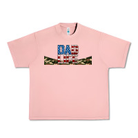 Salmon patriotic dad life 16oz libbey cup Urban Heavy Tee - HRA Design Shop