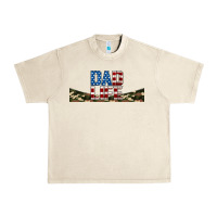 Sandshell patriotic dad life 16oz libbey cup Urban Heavy Tee - HRA Design Shop