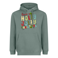 Sage have a holly jolly christmas Heavyweight Hoodie - MaliasSmallBusiness