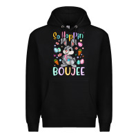 Black so hoppin boujee Premium Hoodie - Artiststas