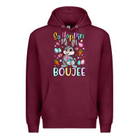 Burgundy so hoppin boujee Premium Hoodie - Artiststas