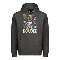 Charcoal Heather so hoppin boujee Premium Hoodie - Artiststas