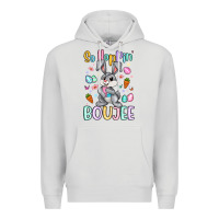 Dove Grey so hoppin boujee Premium Hoodie - Artiststas