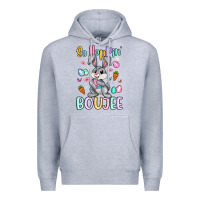 Heather Grey so hoppin boujee Premium Hoodie - Artiststas