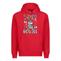 Red so hoppin boujee Premium Hoodie - Artiststas