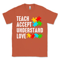 Copper Teach Accept Understand Love Classic Tee - CowhideDigitalArt