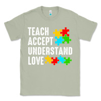 Matcha Teach Accept Understand Love Classic Tee - CowhideDigitalArt