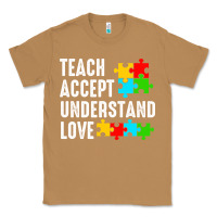 Toasted Coconut Teach Accept Understand Love Classic Tee - CowhideDigitalArt
