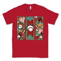 Red baseball mom Classic Tee - Jasminsmagicworld