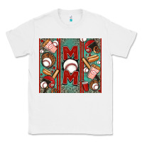 White baseball mom Classic Tee - Jasminsmagicworld