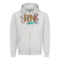 Dove Grey Western Registered Nurse Zipper Hoodie - LillyAllenDesigns