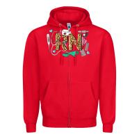 Red Western Registered Nurse Zipper Hoodie - LillyAllenDesigns