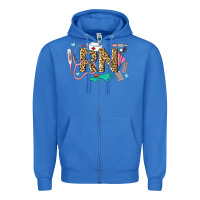 True Royal Western Registered Nurse Zipper Hoodie - LillyAllenDesigns