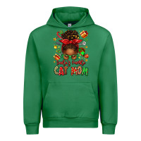 Emerald santas favorite cat mom Urban Hoodie - texasbilliewilder