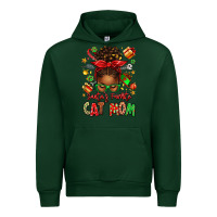 Forest Green santas favorite cat mom Urban Hoodie - texasbilliewilder