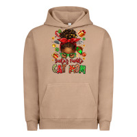 Santas Favorite Cat Mom Urban Hoodie | Teevron